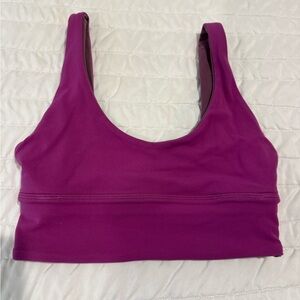 lululemon athletica Plum Scoop Sports Bra Tank - Deep Magenta